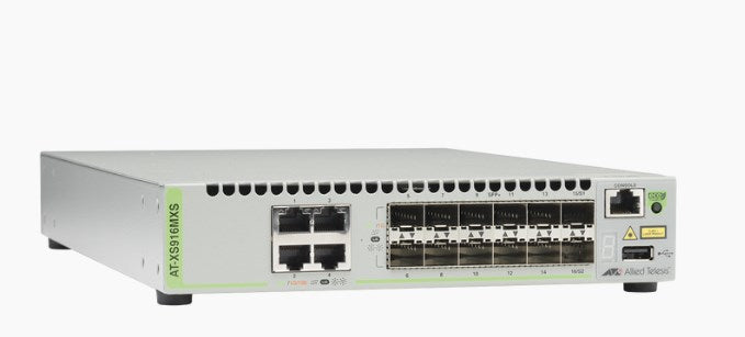 Allied Telesis AT-XS916MXS-10 network switch Managed L3 10G Ethernet (100/1000/10000) Gray