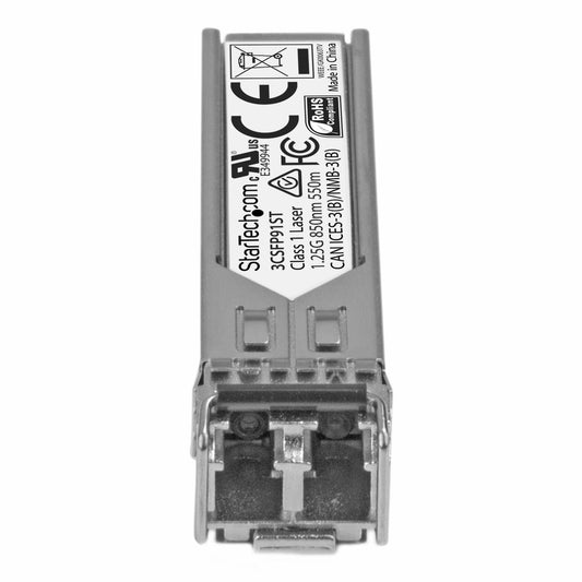 StarTech.com 3CSFP91ST network transceiver module Fiber optic 1250 Mbit/s SFP 850 nm
