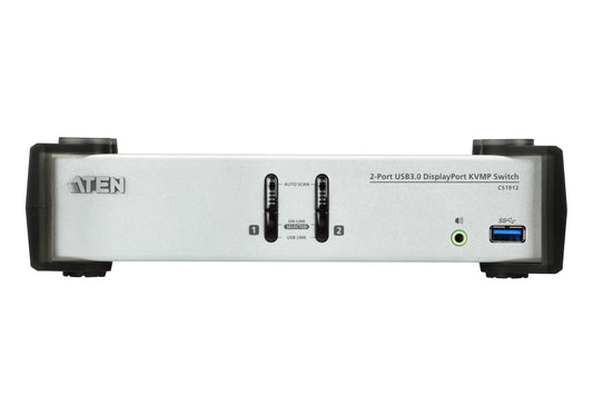 ATEN CS1912 KVM switch Black, Gray