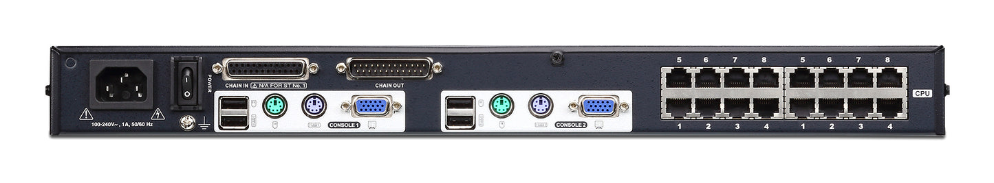 ATEN KH2516A KVM switch Black