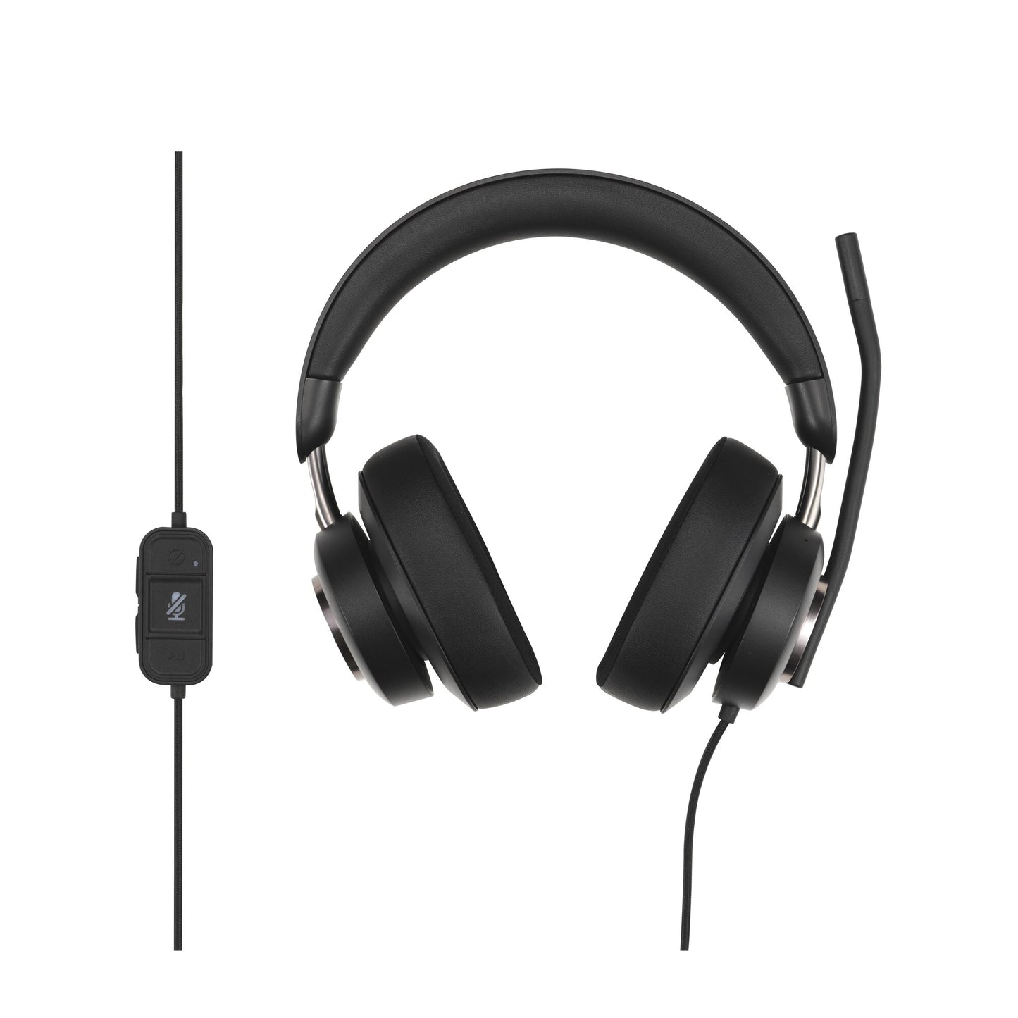 Kensington H2000 Headset Wired Head-band Office/Call center USB Type-C Black