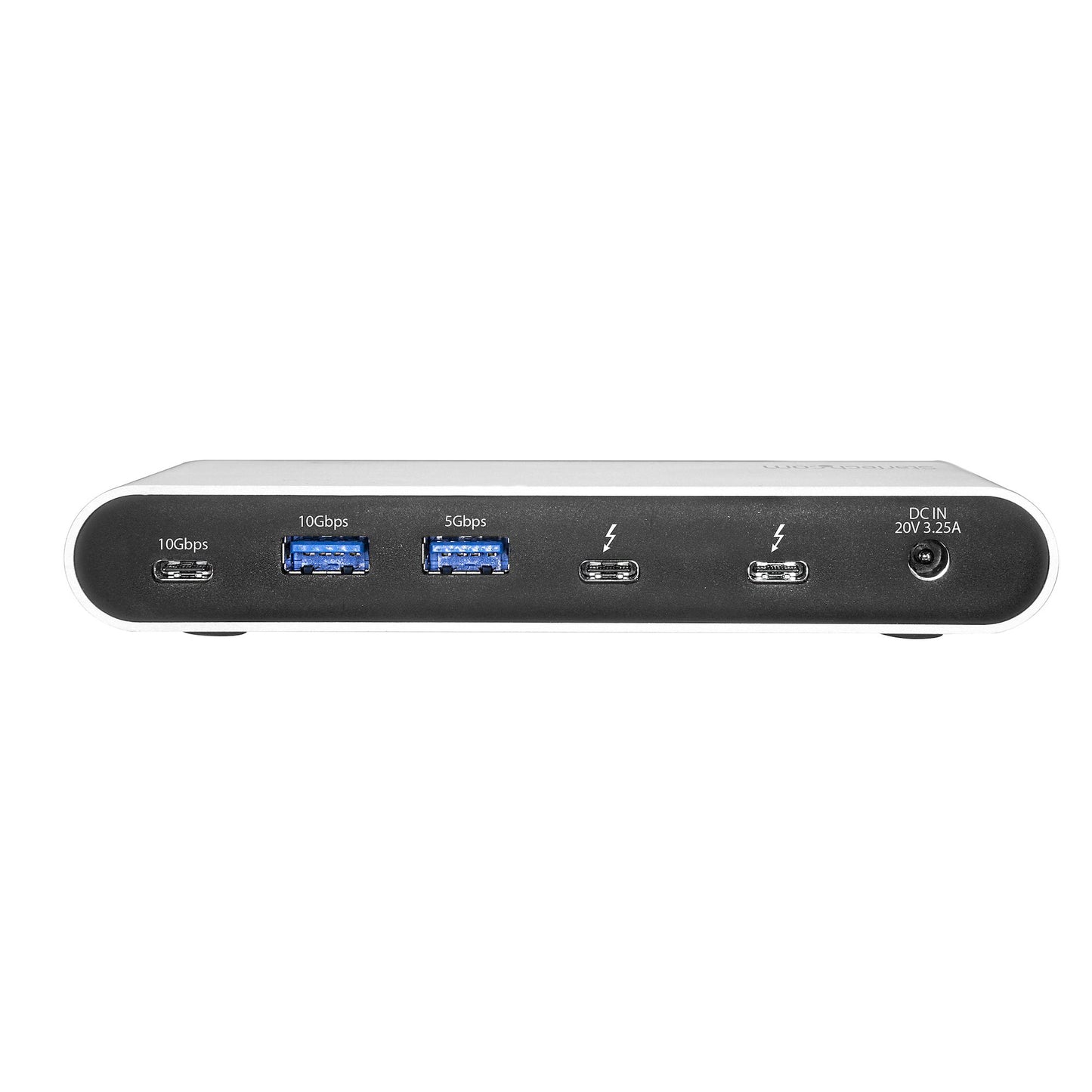 StarTech.com TB33A1C laptop dock/port replicator Wired Thunderbolt 3 Black, Silver