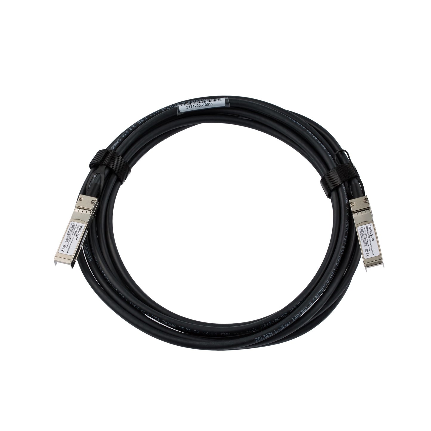 StarTech.com EXSFP10GEDA5 InfiniBand/fibre optic cable 196.9" (5 m) SFP+ Black