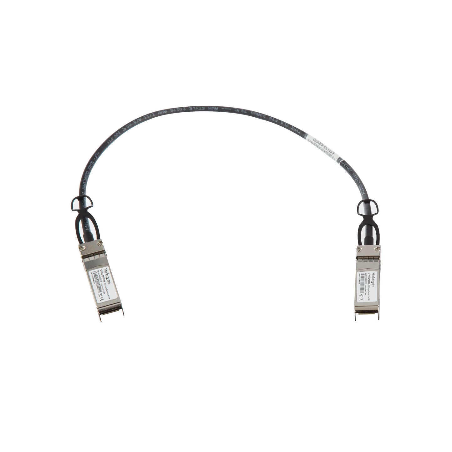 StarTech.com SFP10GPC05M InfiniBand/fibre optic cable 19.7" (0.5 m) SFP+ Black