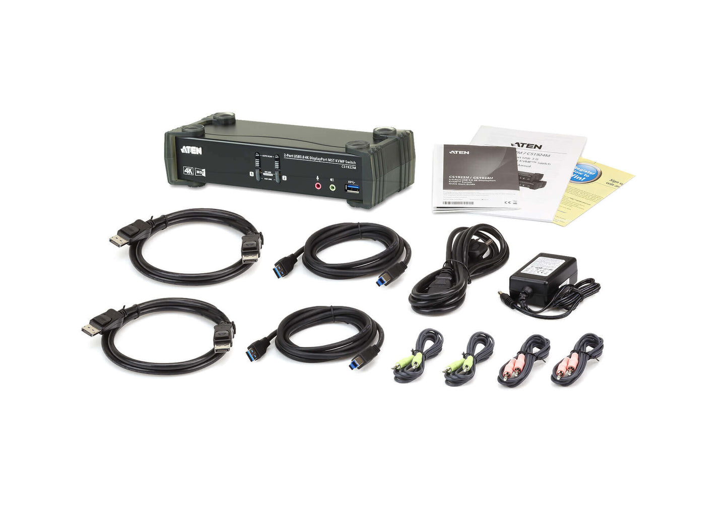 ATEN CS1922M KVM switch Black