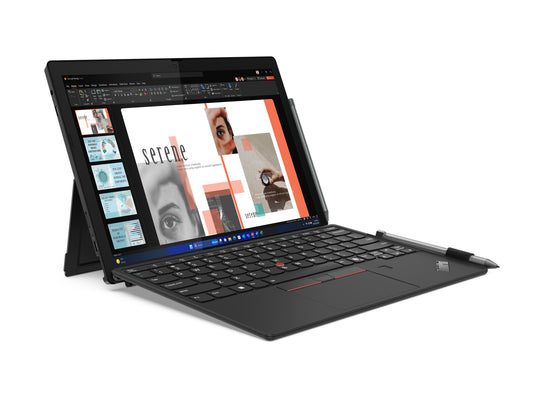 Lenovo ThinkPad X12 Detachable Gen 2 Intel Core Ultra 7 164U Hybrid (2-in-1) 12.3" Touchscreen 16 GB LPDDR5x-SDRAM 512 GB SSD Wi-Fi 6E (802.11ax) Windows 11 Pro Black
