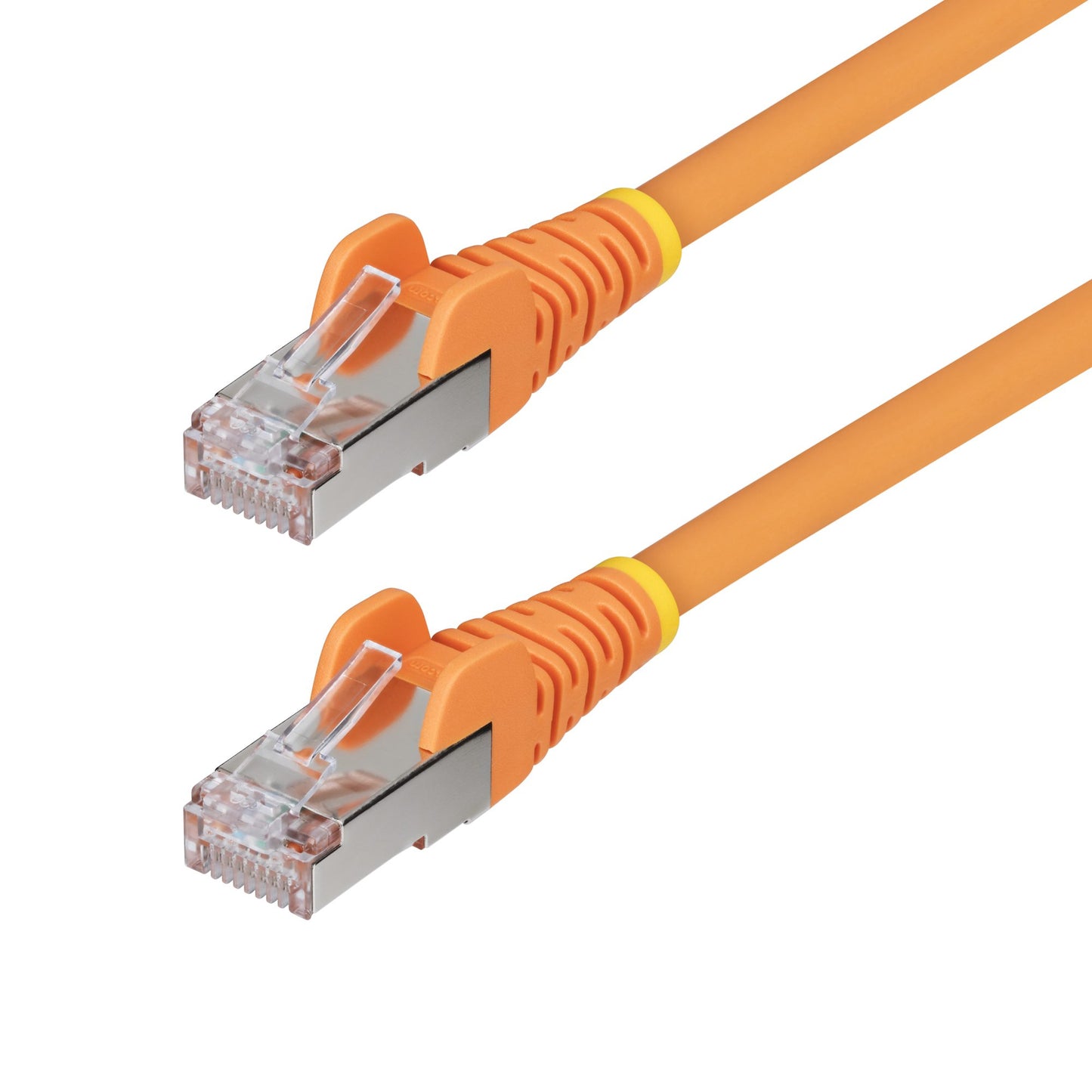 StarTech.com NLOR-6IN-CAT6A-PATCH networking cable Orange 7.87" (0.2 m) S/FTP (S-STP)