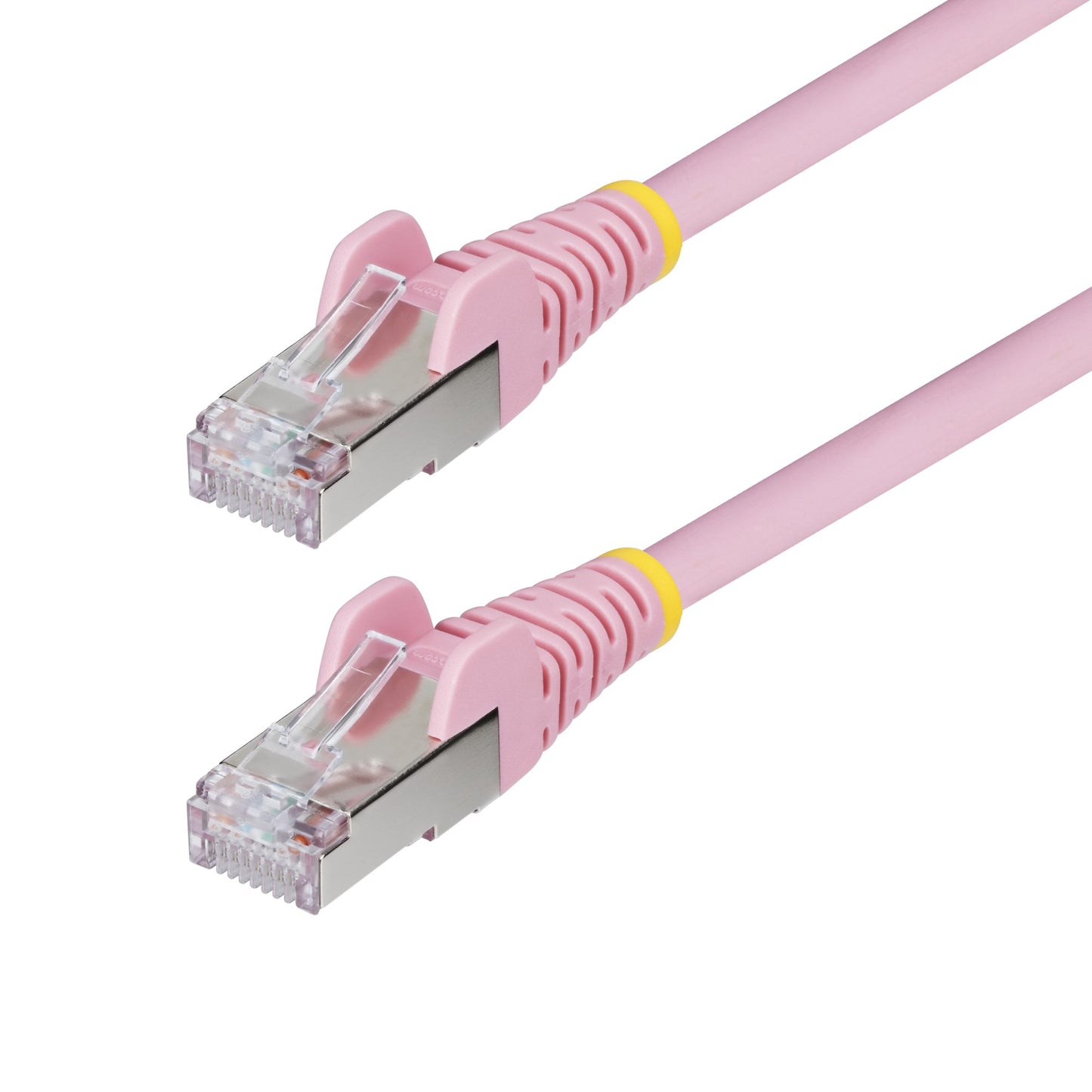 StarTech.com NLPN-6IN-CAT6A-PATCH networking cable Pink 7.87" (0.2 m) S/FTP (S-STP)