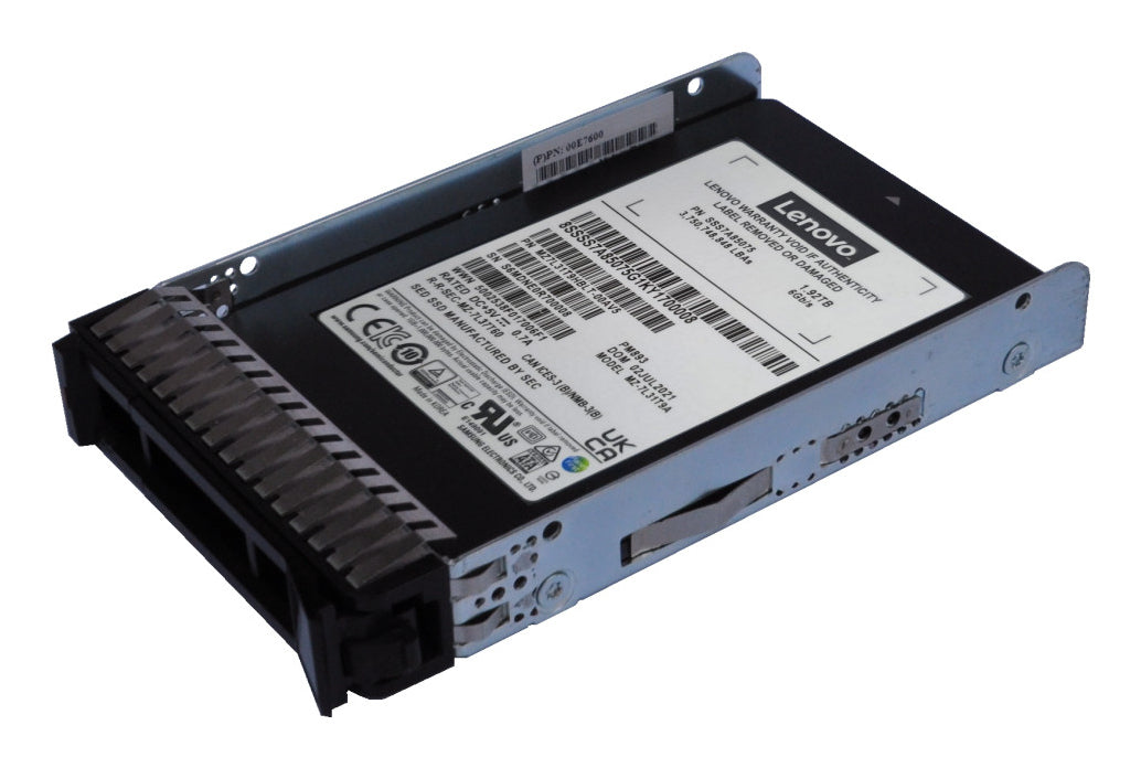 Lenovo PM893 3.84 TB 2.5" Serial ATA III V-NAND TLC