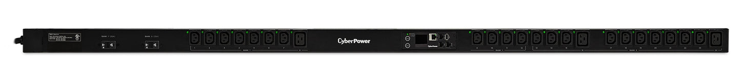 CyberPower PDU41105 power distribution unit (PDU) 24 AC outlet(s) 0U Black