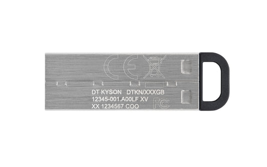Kingston Technology DataTraveler Kyson USB flash drive 128 GB USB Type-A 3.2 Gen 1 (3.1 Gen 1) Silver