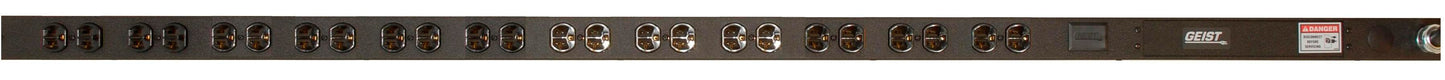 Vertiv JBN242-102D20ST5 power distribution unit (PDU) 24 AC outlet(s) 0U Black