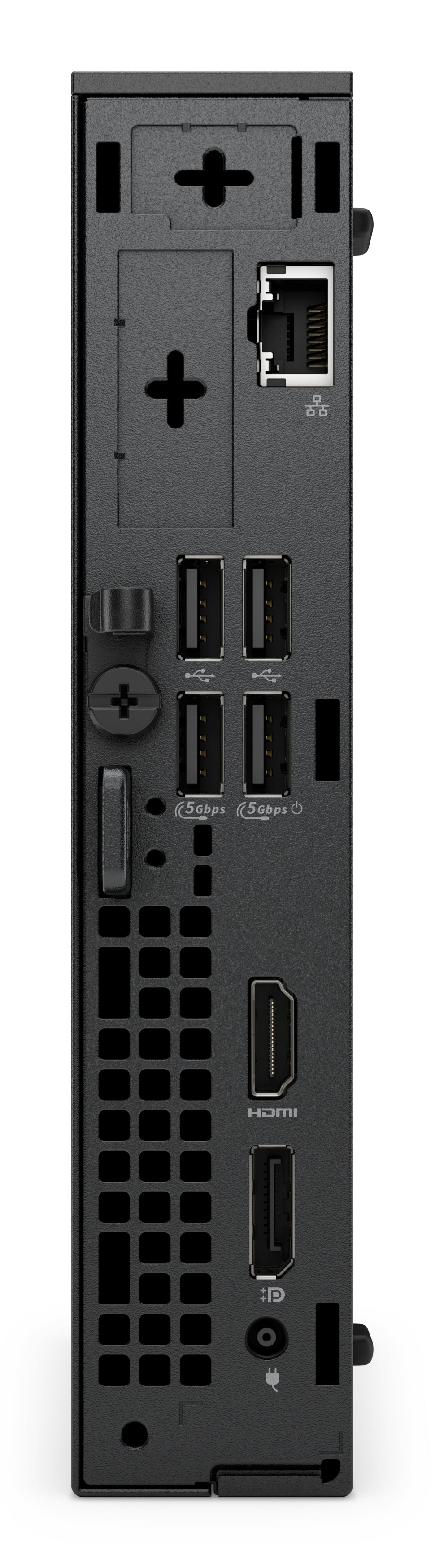 DELL Pro QCM1255 AMD Ryzen™ 5 PRO 8500GE 8 GB DDR5-SDRAM 256 GB SSD Windows 11 Pro Micro PC Mini PC Black