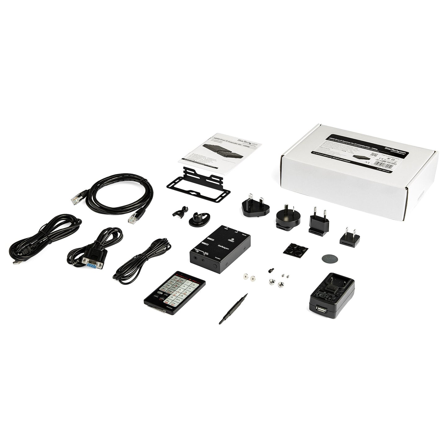 StarTech.com ST12MHDLNHR AV extender AV receiver Black