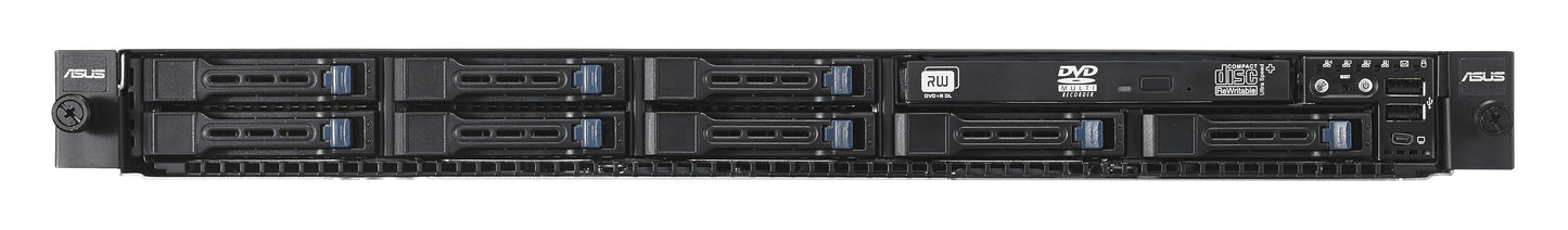ASUS RS700-E8-RS8 V2 Intel® C612 LGA 2011-v3 Rack (1U) Black, Metallic