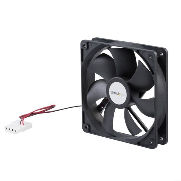StarTech.com FANBOX12 computer cooling system Computer case Fan 4.72" (12 cm) Black