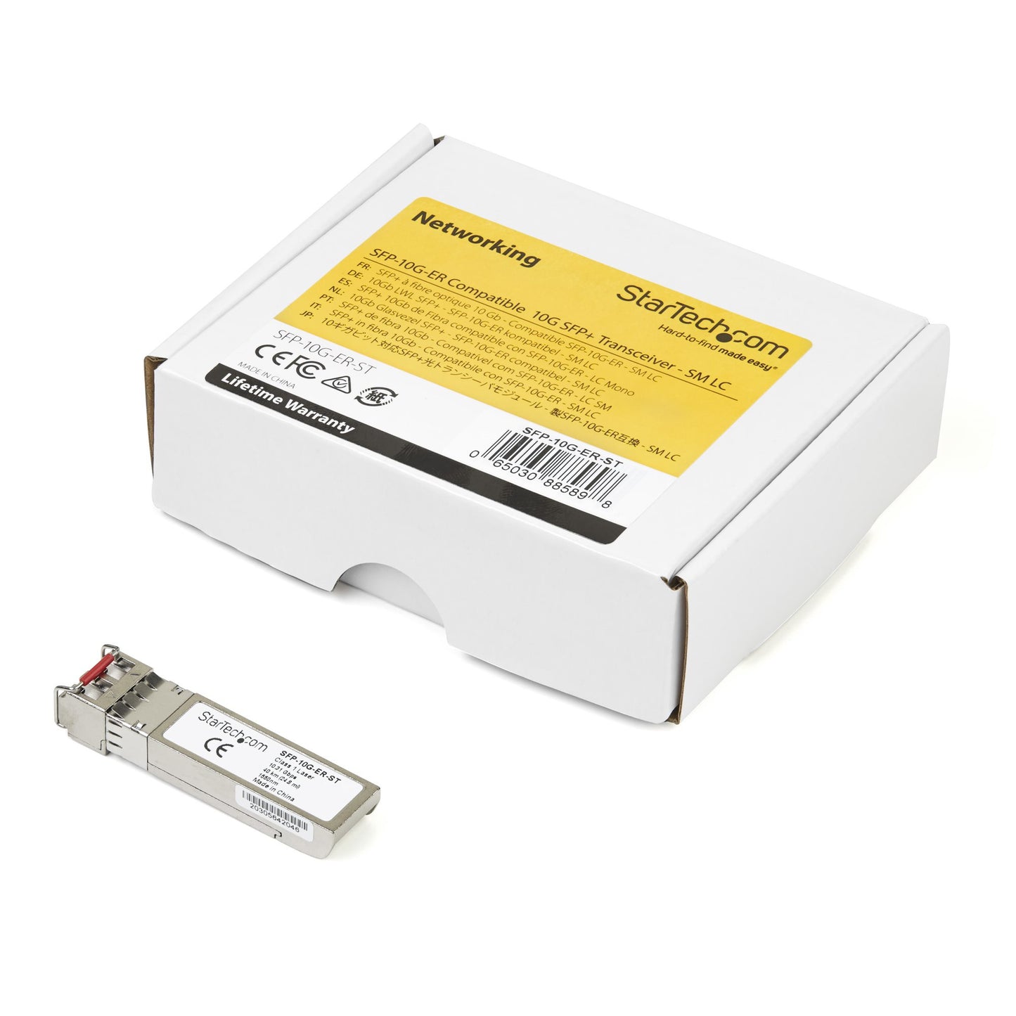 StarTech.com SFP-10G-ER-ST network transceiver module Fiber optic 10000 Mbit/s SFP+ 1550 nm