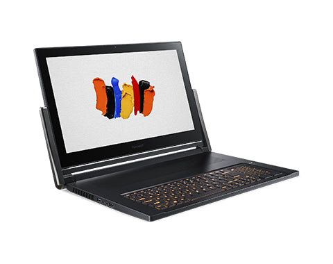 Acer ConceptD CN917-71-96FM Intel® Core™ i9 i9-9980HK Hybrid (2-in-1) 17.3" Touchscreen 4K Ultra HD 32 GB DDR4-SDRAM 1 TB SSD NVIDIA® GeForce RTX™ 2080 Wi-Fi 5 (802.11ac) Windows 10 Home Black