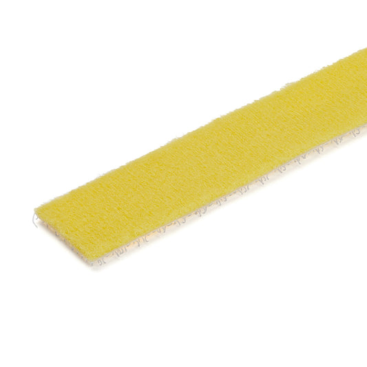 StarTech.com HKLP100YW cable tie Hook & loop cable tie Nylon Yellow 1 pc(s)