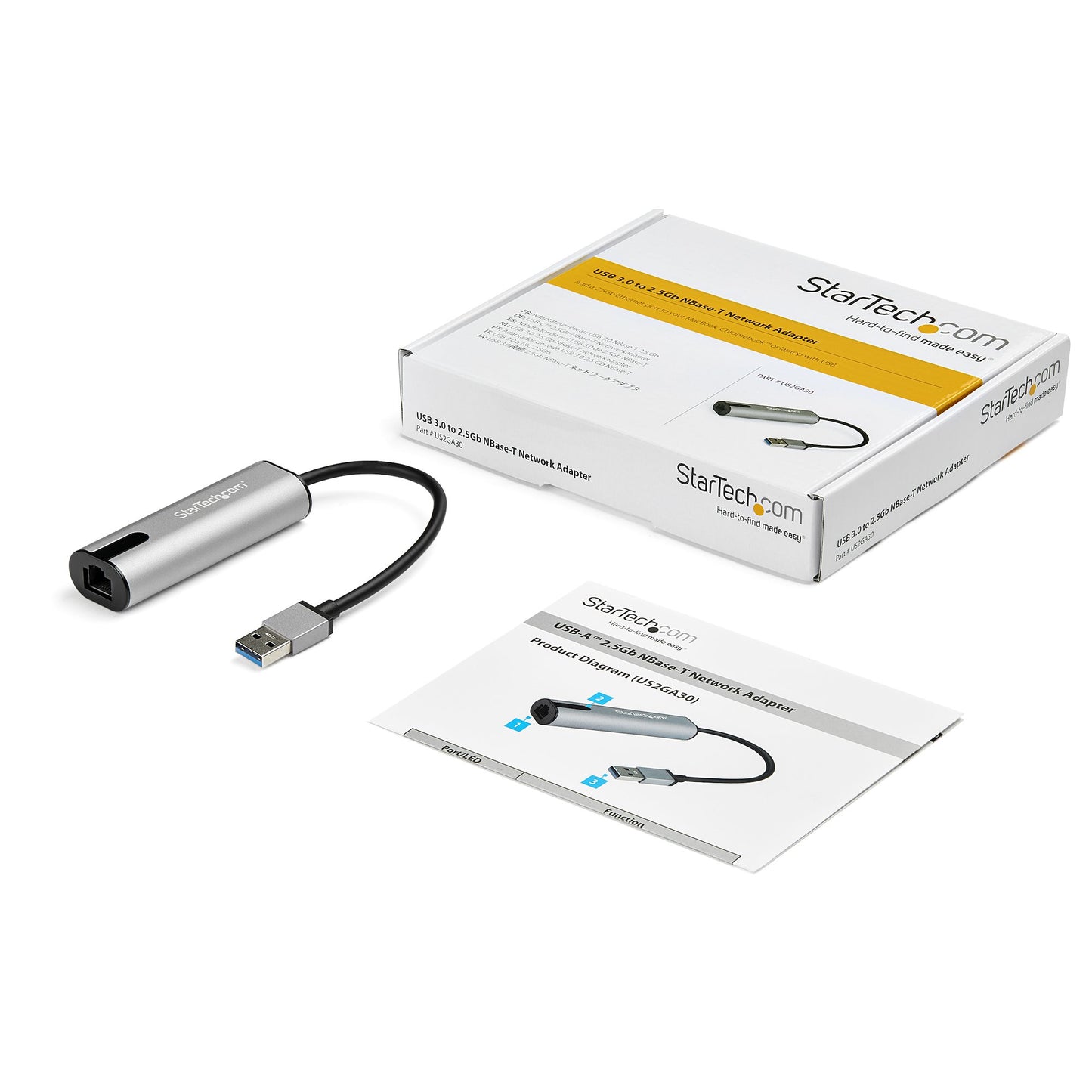 StarTech.com US2GA30 network card Ethernet 5000 Mbit/s