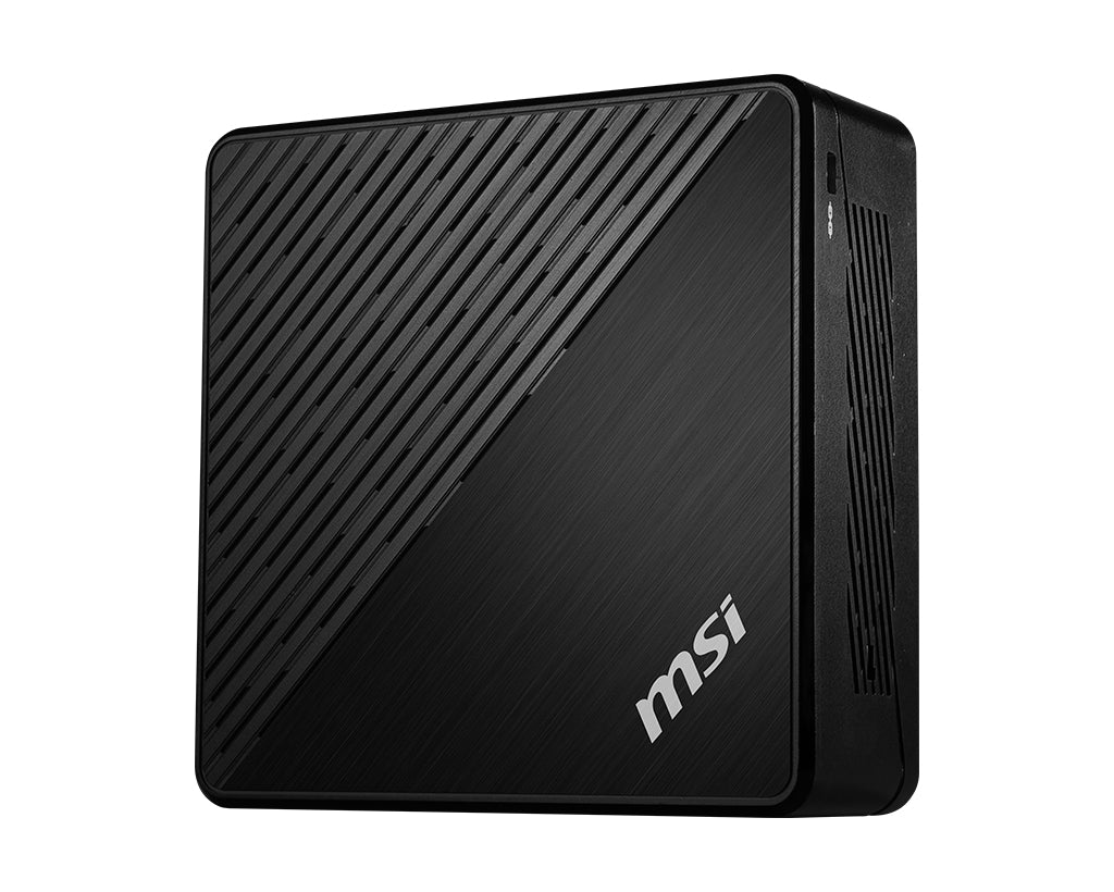 MSI Cubi 10M-206US Intel® Core™ i3 i3-10110U 8 GB DDR4-SDRAM 1 TB HDD Windows 11 Home Mini PC Black