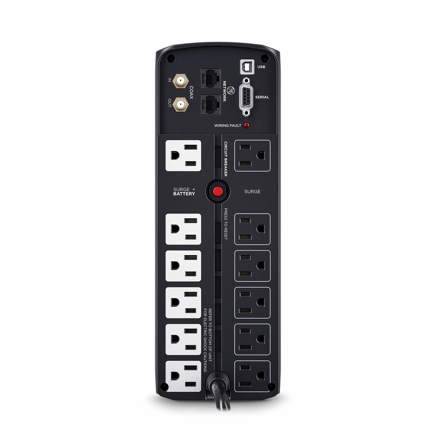 CyberPower CP1500AVRLCDTAA uninterruptible power supply (UPS) Line-Interactive 1.5 kVA 900 W 12 AC outlet(s)