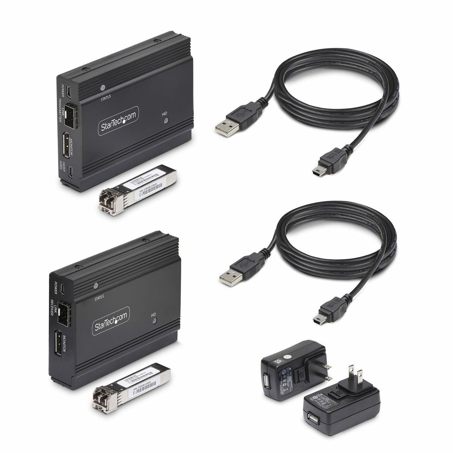 StarTech.com FD121-KVM-EXTENDER KVM extender Transmitter & receiver
