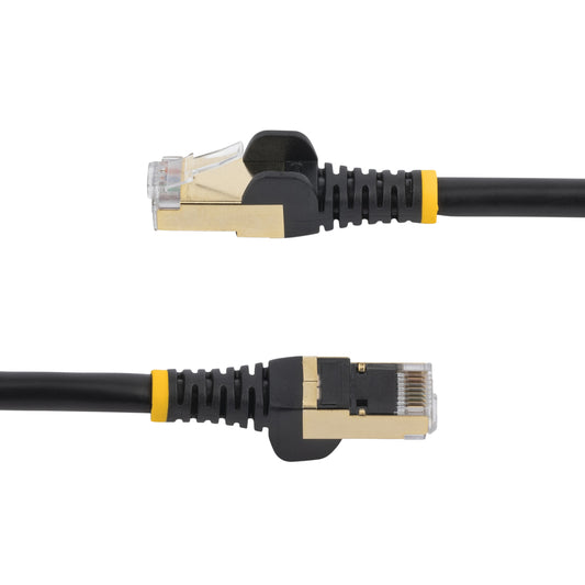 StarTech.com C6ASPAT20BK networking cable Black 240.2" (6.1 m) Cat6a U/UTP (UTP)