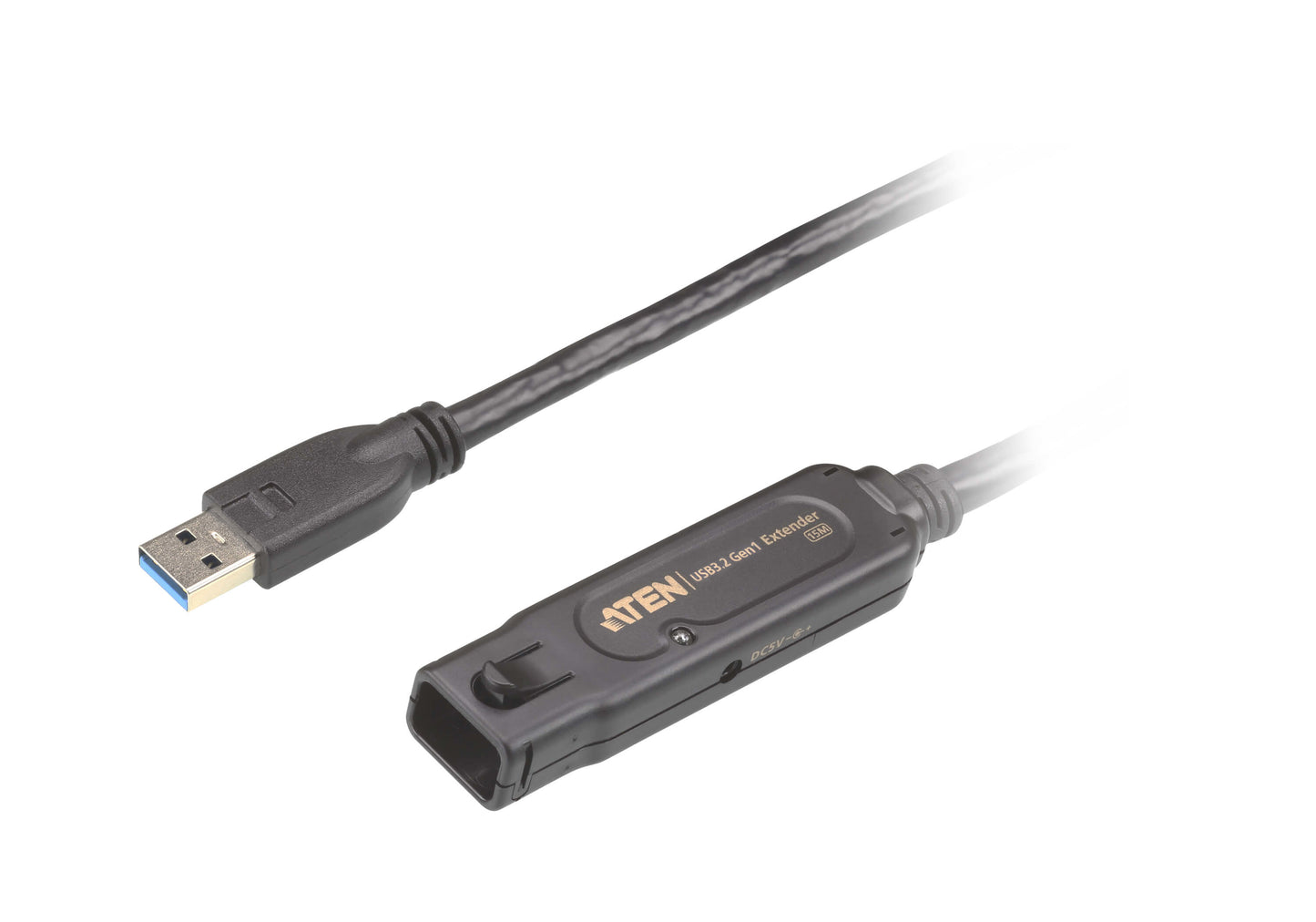 ATEN UE3315A USB cable USB 3.2 Gen 1 (3.1 Gen 1) 590.6" (15 m) USB A Black
