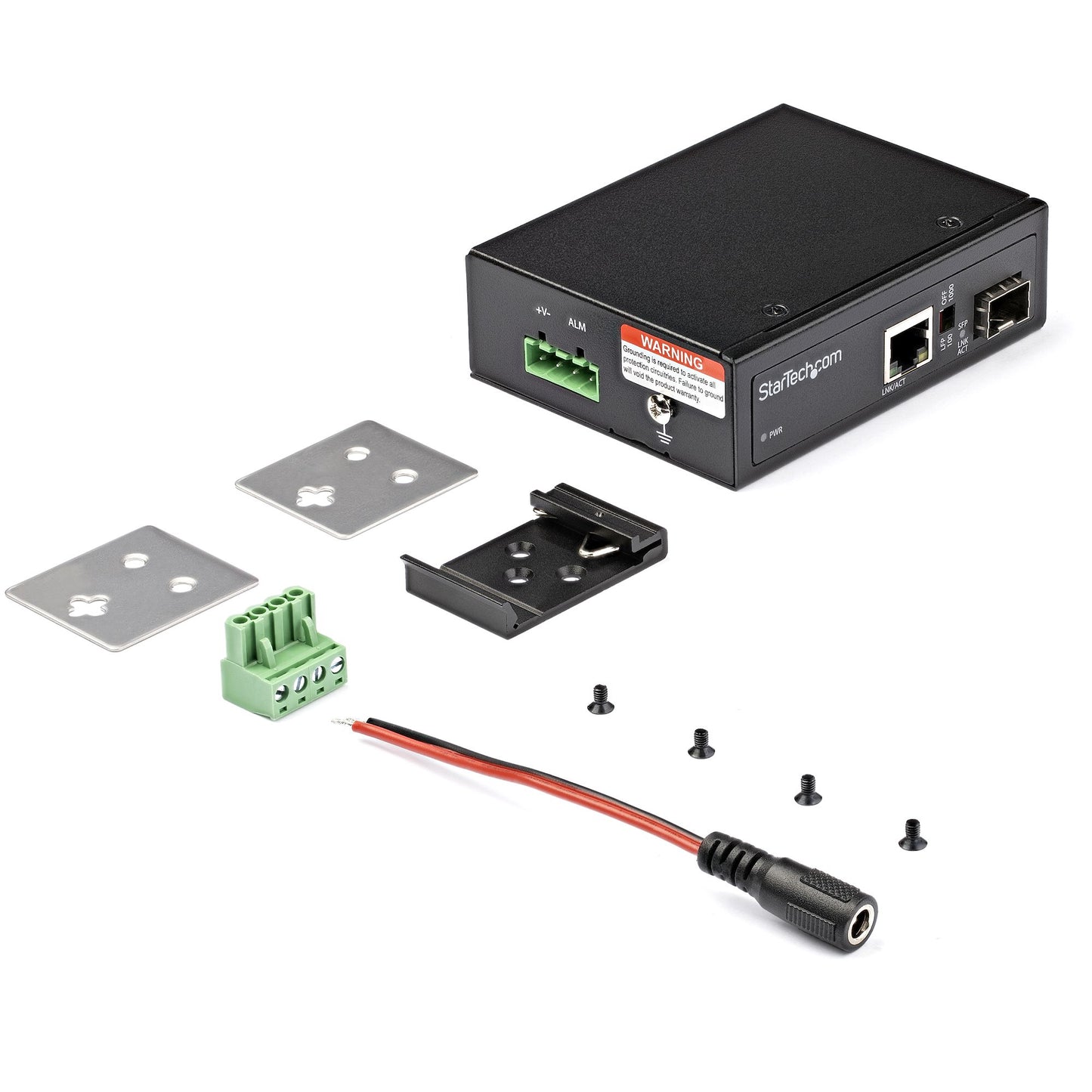 StarTech.com IMC1GSFP network media converter 1000 Mbit/s Multi-mode, Single-mode Black