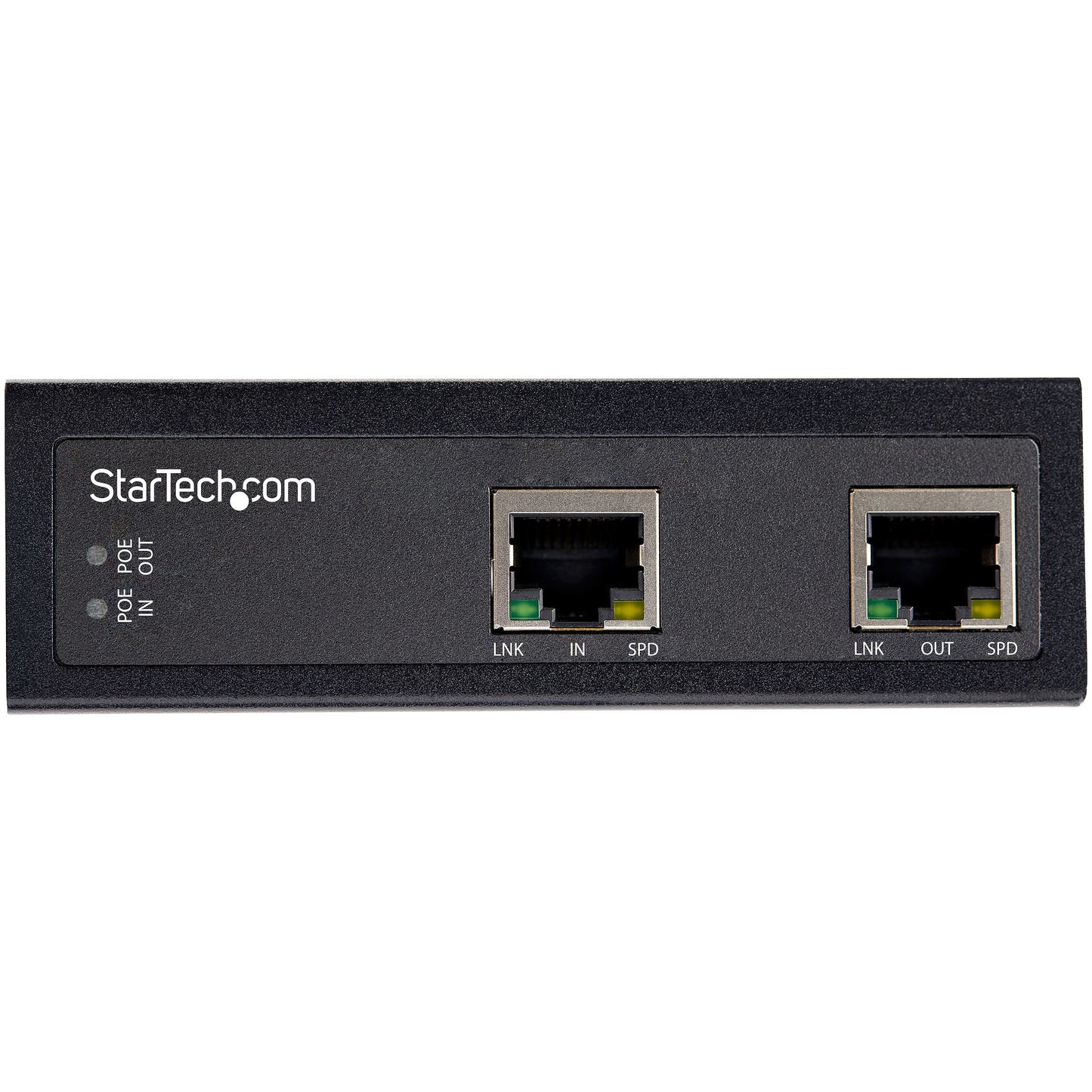 StarTech.com POEEXT1G60W network extender Network repeater Black 100, 1000 Mbit/s
