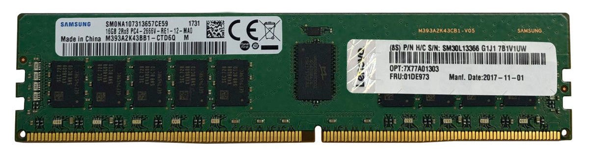 Lenovo 4X77A08632 memory module 16 GB 1 x 16 GB DDR4