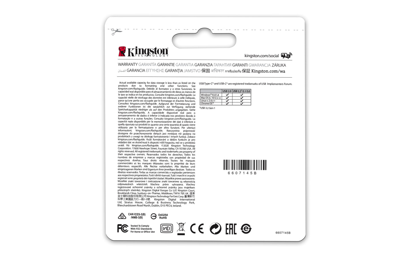 Kingston Technology DataTraveler microDuo 3C USB flash drive 128 GB USB Type-A / USB Type-C 3.2 Gen 1 (3.1 Gen 1) Stainless steel, Purple