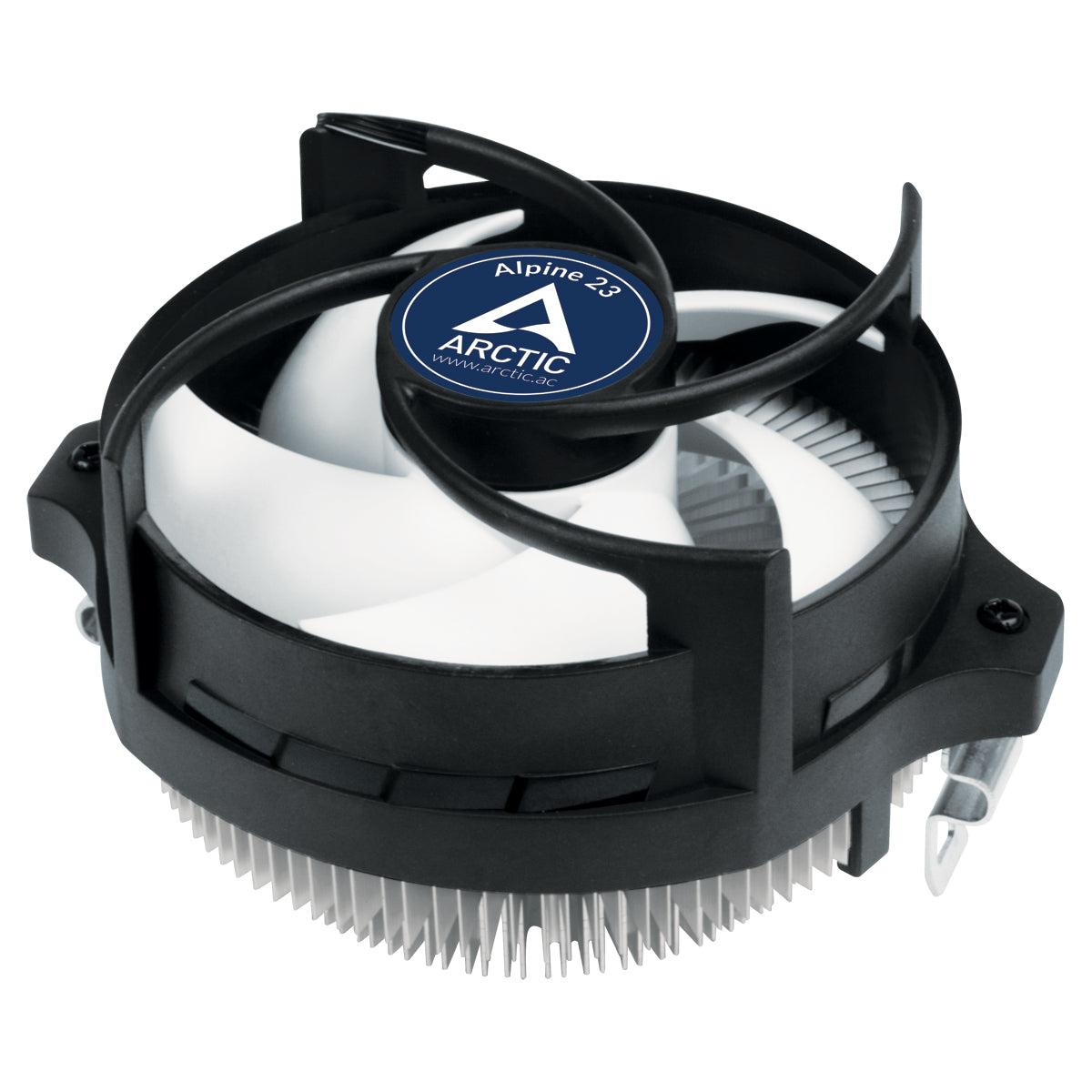 ARCTIC Alpine 23 - Compact AMD CPU-Cooler Processor Air cooler 3.54" (9 cm) Aluminum, Black 1 pc(s)