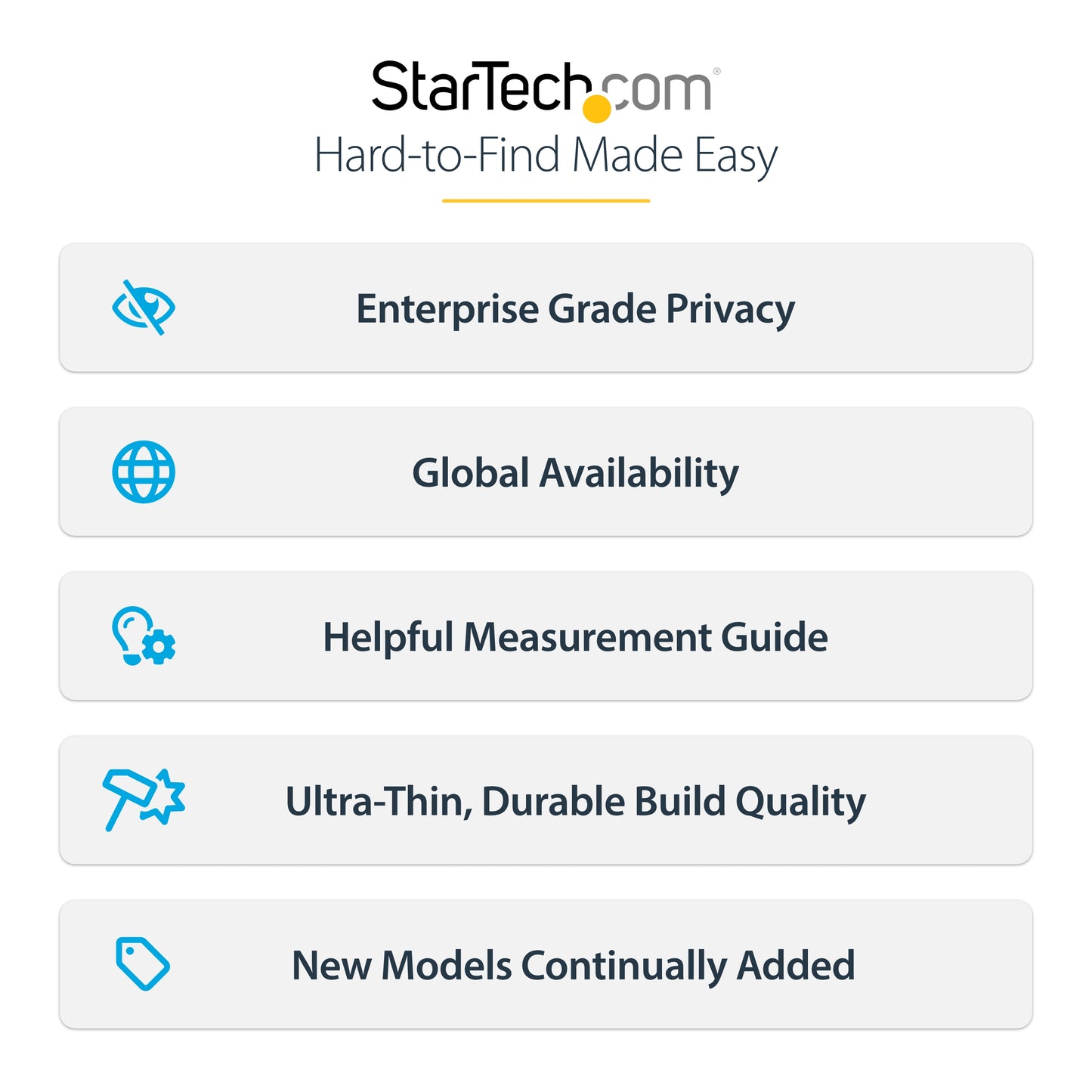 StarTech.com 13SP-PRIVACY-SCREEN display privacy filters 13" Laptop Frameless display privacy filter