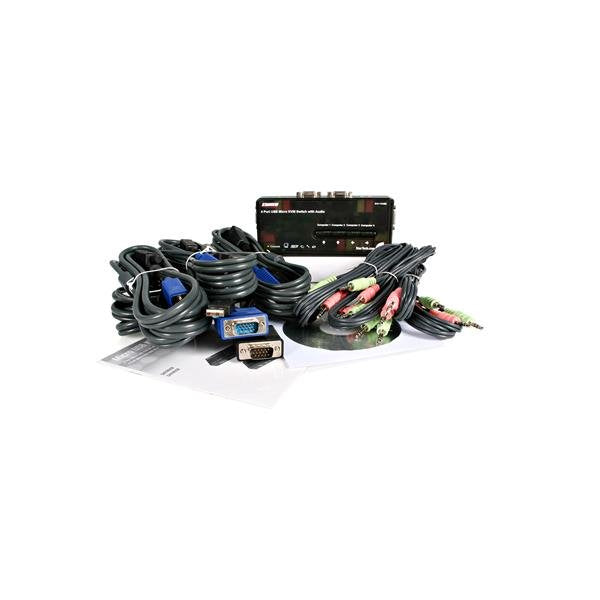 StarTech.com SV411KUSB KVM switch Black