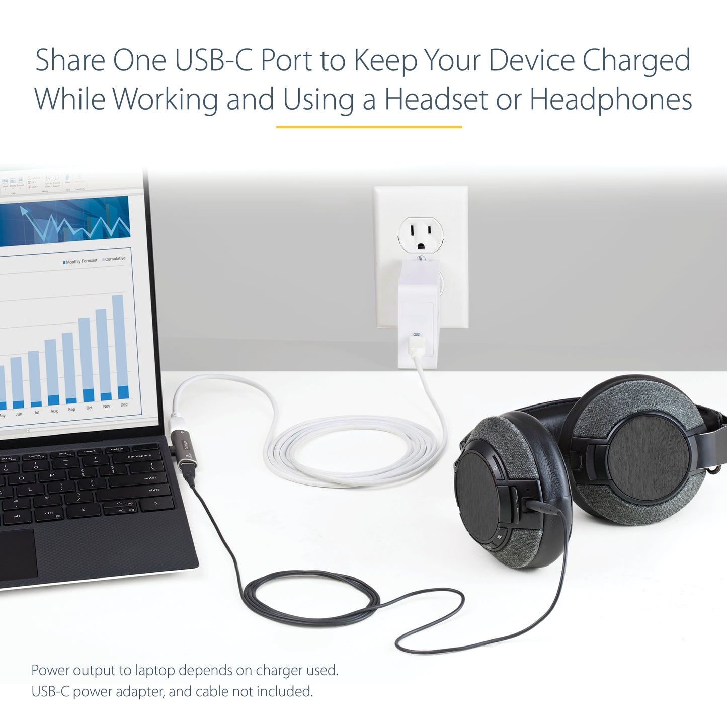 StarTech.com CDP2CAPDM laptop dock/port replicator USB 2.0 Type-C Silver