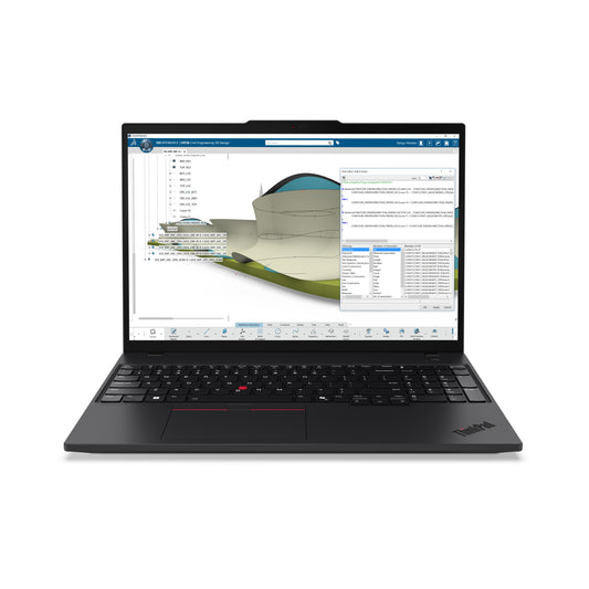 Lenovo ThinkPad P16s Gen 4 (AMD) Copilot+ PC AMD Ryzen AI 5 340 Mobile workstation 16" WUXGA 16 GB DDR5-SDRAM 512 GB SSD Wi-Fi 7 (802.11be) Windows 11 Pro Black