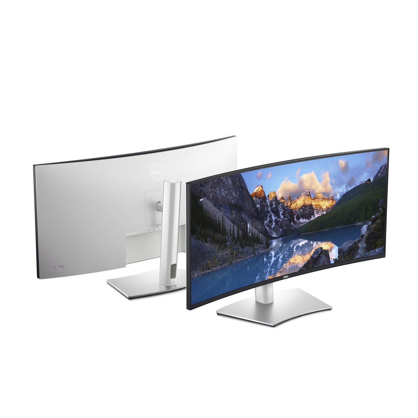 DELL UltraSharp U3824DW computer monitor 37.5" 3840 x 1600 pixels Wide Quad HD+ LCD Black, Silver