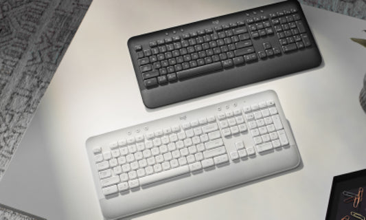 Logitech 920-010962 keyboard Office Bluetooth English White