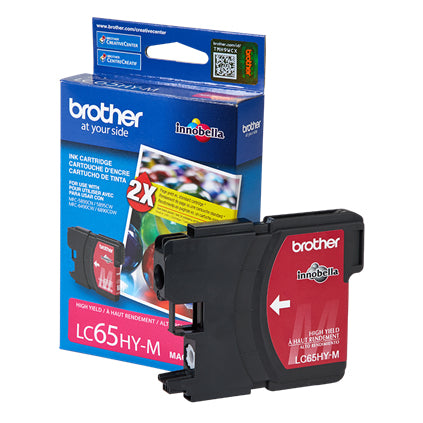 Brother LC65HYM ink cartridge 1 pc(s) Original High (XL) Yield Magenta