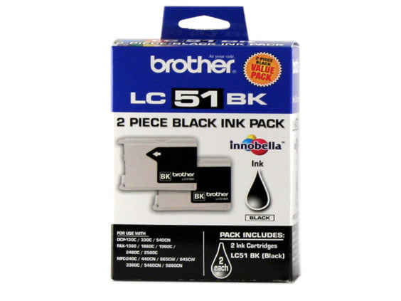 Brother LC512PKS ink cartridge 1 pc(s) Original Standard Yield Black