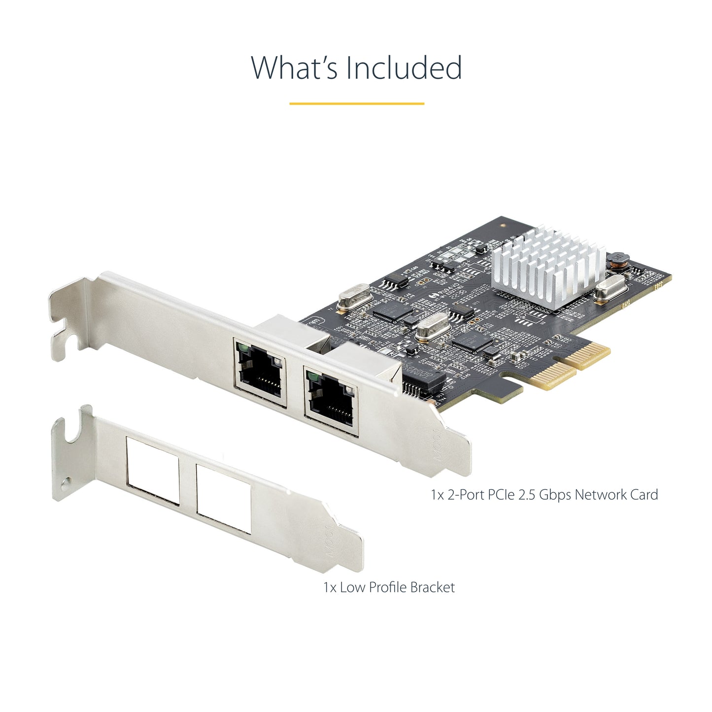 StarTech.com PR22GI-NETWORK-CARD network card Internal Ethernet 2500 Mbit/s