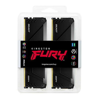 Kingston Technology FURY Beast RGB memory module 32 GB 4 x 8 GB DDR4 3600 MT/s
