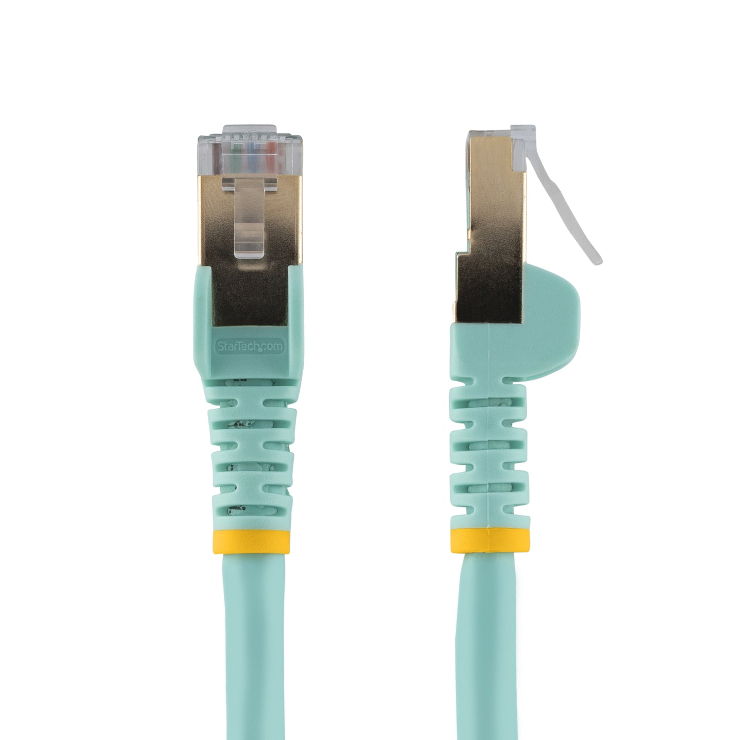 StarTech.com C6ASPAT2AQ networking cable Turquoise 23.6" (0.6 m) Cat6a