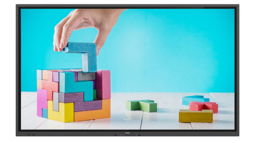 Philips E-Line 65BDL4152E/00 Digital signage flat panel 65" Wi-Fi 400 cd/m² 4K Ultra HD Black Touchscreen Built-in processor Android 18/7