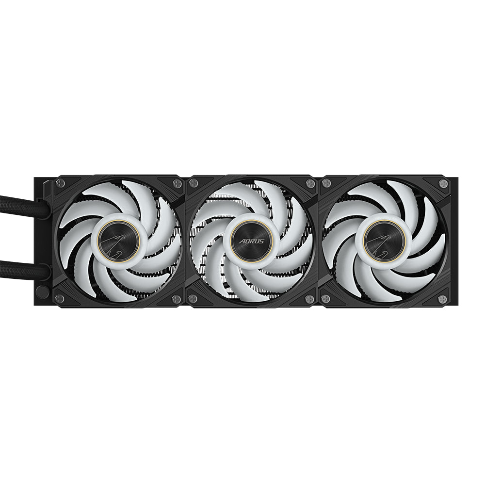GIGABYTE AORUS WATERFORCE X II 360 Processor All-in-one liquid cooler 4.72" (12 cm) Black