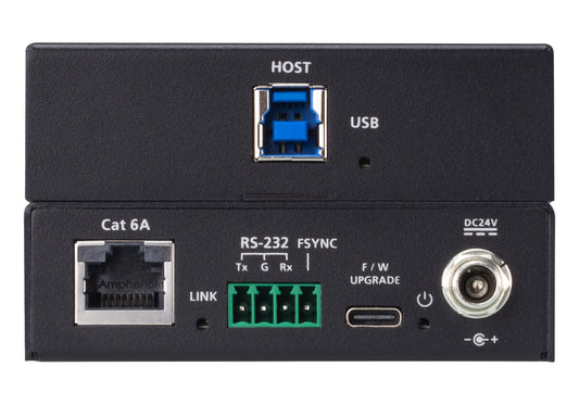 ATEN UCE33100 network extender Network transmitter & receiver Black