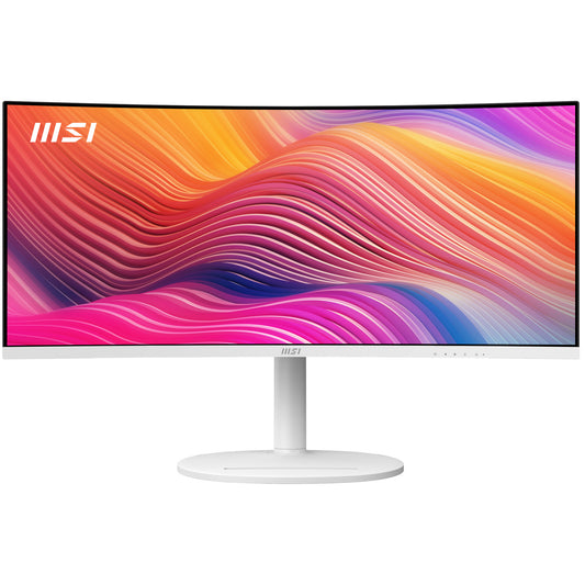 MSI Modern MD342CQPW computer monitor 34" 3440 x 1440 pixels UltraWide Quad HD White
