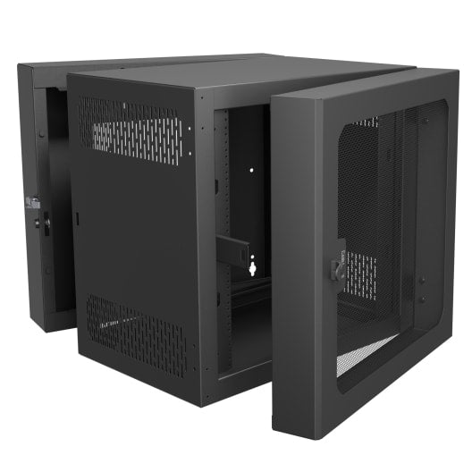 Middle Atlantic Products CWR-12-26VD4 rack cabinet 12U Wall mounted rack Black
